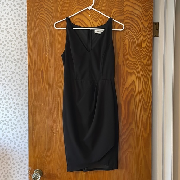 Bodycon Sleeveless Ruched Wrap Dress - Picture 2 of 8
